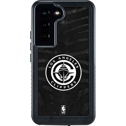 NBA LA Clippers Animal Print Galaxy S24 Waterproof Case